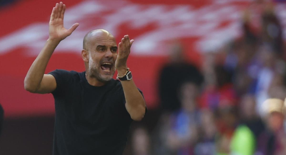 Es la primera temporada en la que Guardiola no gana un título desde que llegó al City en 2016. Foto: EFE