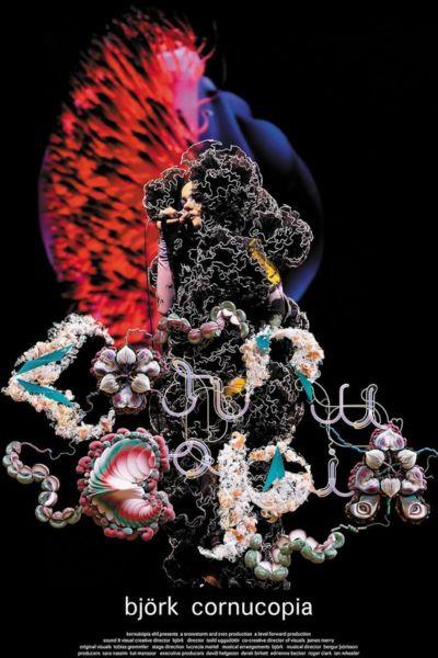 Björk Schedules: Cornucopie - Sur le panneau d'affichage