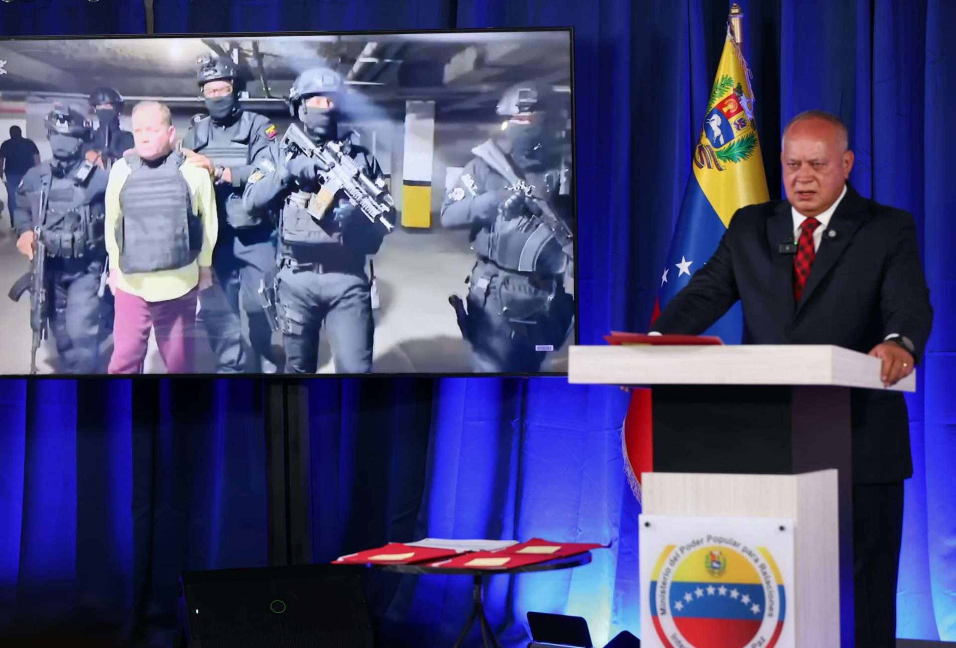 Cheveux: Juan Pablo Guanipa capturé, chef du groupe terroriste