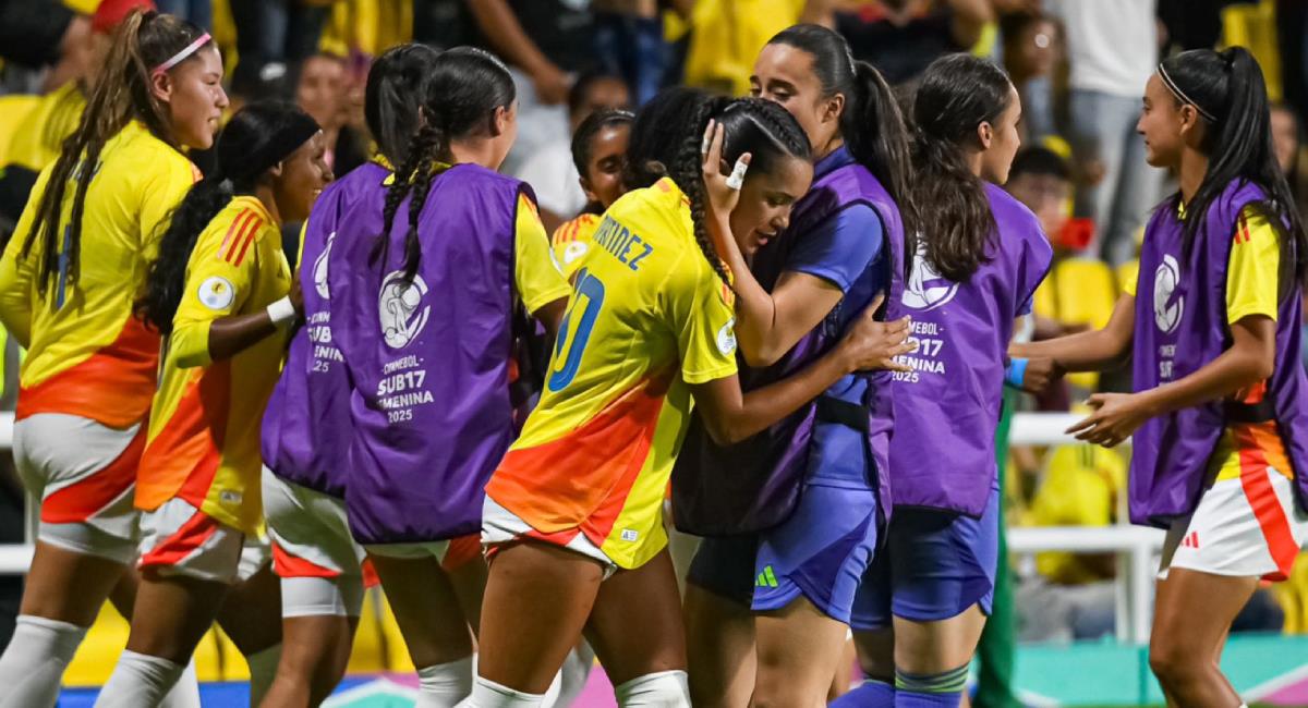 La Selección Colombia clasifició al hexagonal final del Sudamericano Femenino Sub-17. Foto: Twitter @FCFSeleccionCol