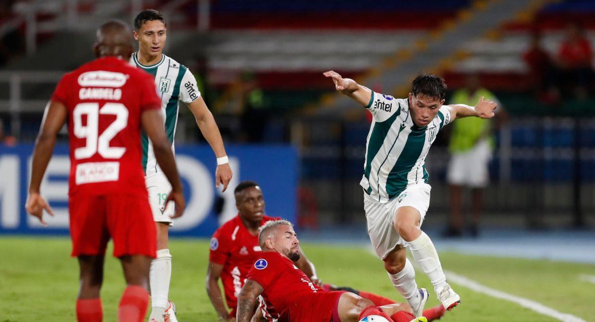 América de Cali sigue con vida en la Copa Sudamericana. Foto: EFE