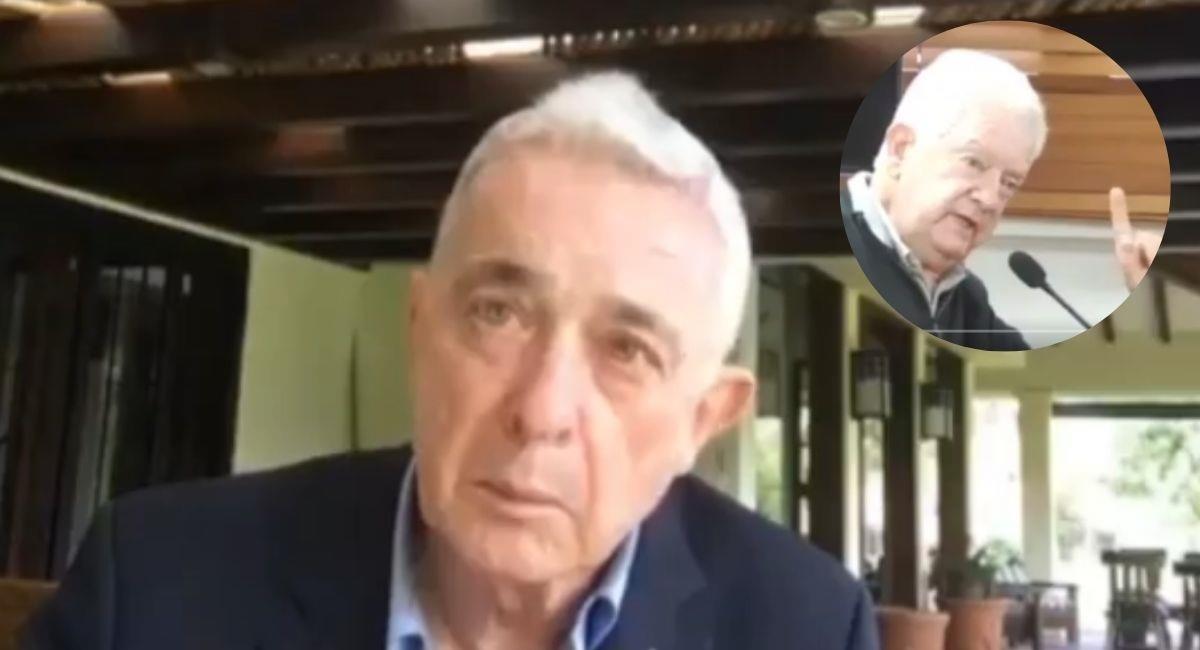 ¡Se armó en la audiencia! Primo de Uribe tiró fuerte pulla en pleno juicio. Foto: Twitter Captura de pantalla. Juicio de Álvaro Uribe.