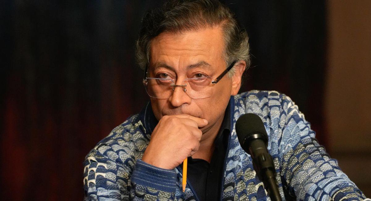 Gustavo Petro afirmó que se siente como un preso en el país. Foto: EFE