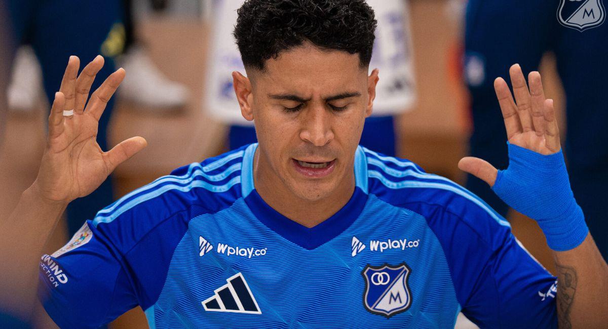 Daniel Cataño se marcharía de Millonarios para acudir al futbol boliviano. Foto: millonarios.com.co