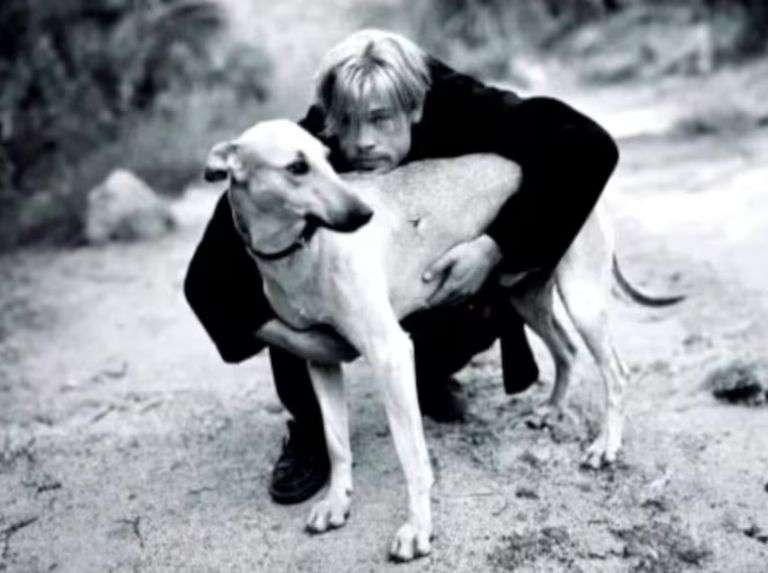 Brad Pitt se souvient de Blanco, un chien qu'il a adopté en Argentine