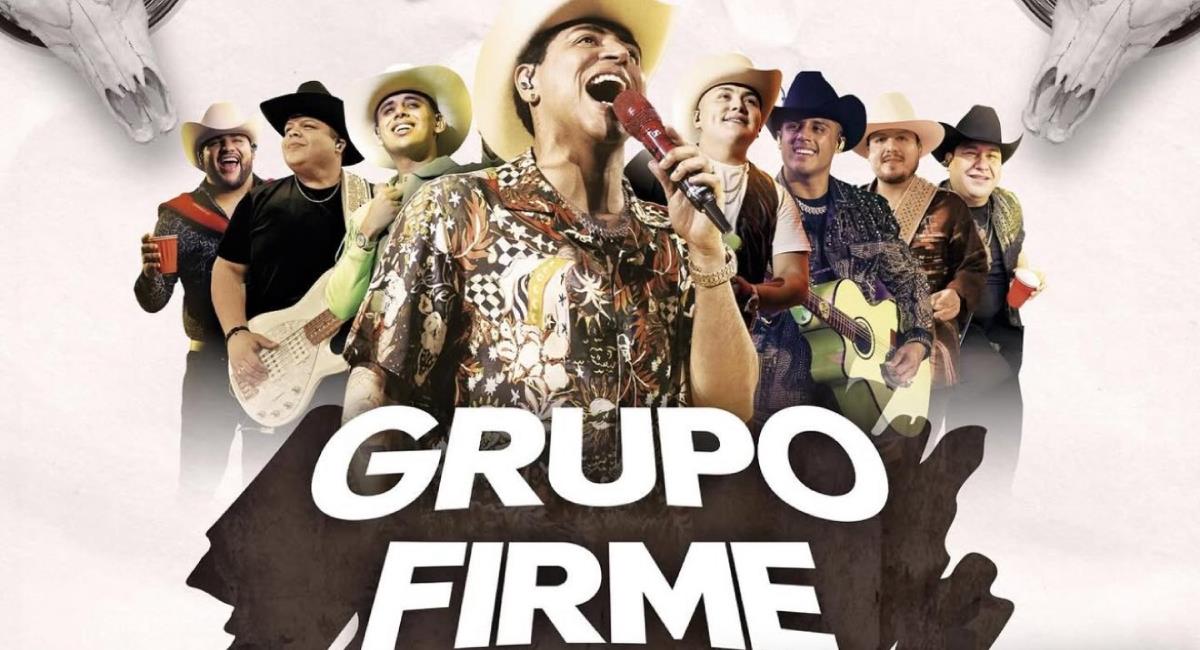 El Grupo Firme se presentará en diciembre en Bogotá. Foto: Twitter @Miguel_G_1_1