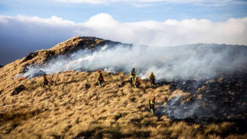 parque Cotacachi incendio