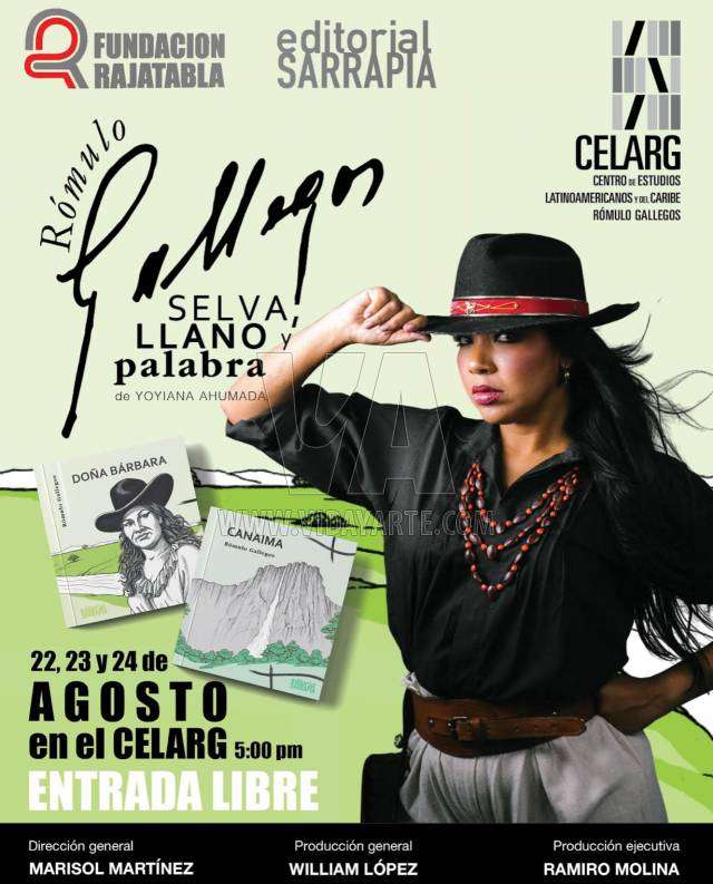 «Gallegos: Jungle, Plain et Word» avec trois fonctions libres à Celarg