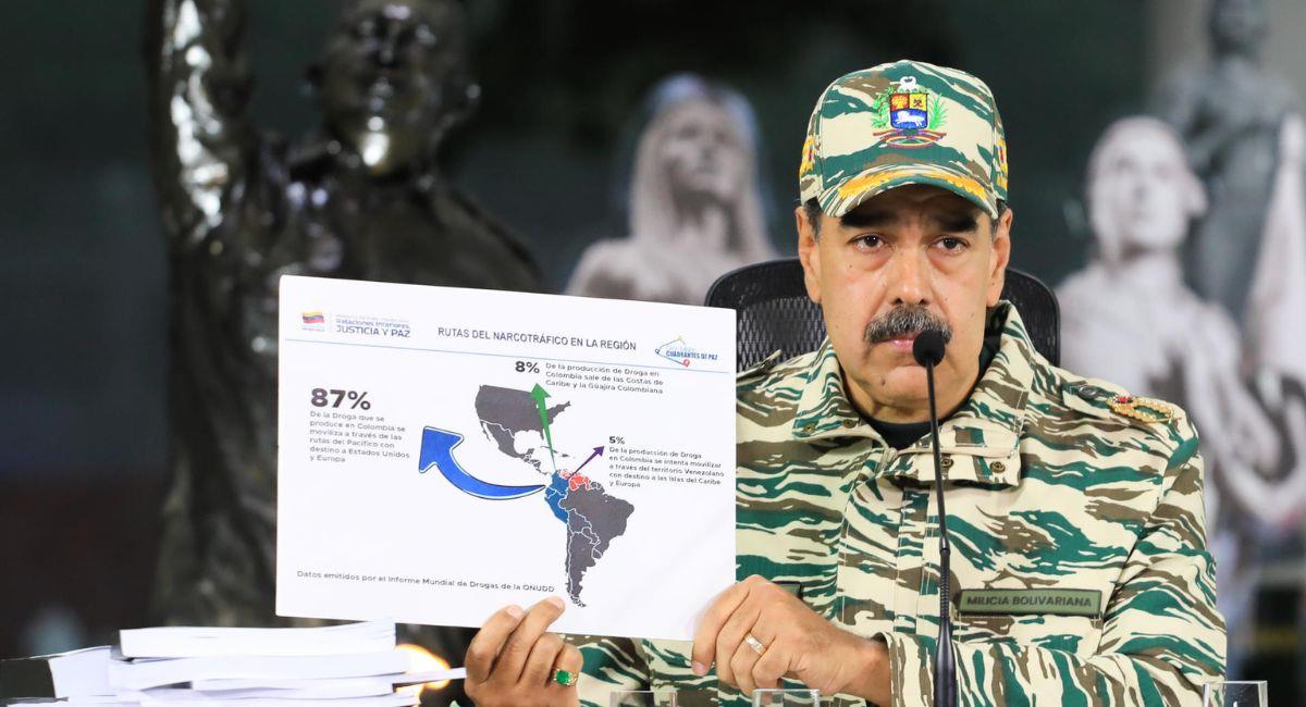 Venezuela sigue mostrando su preocupación sobre Estados Unidos. Foto: EFE Palacio de Miraflores