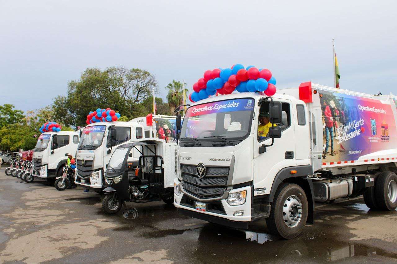 Ils renforcent la collecte des déchets avec de nouvelles unités à Maracaibo