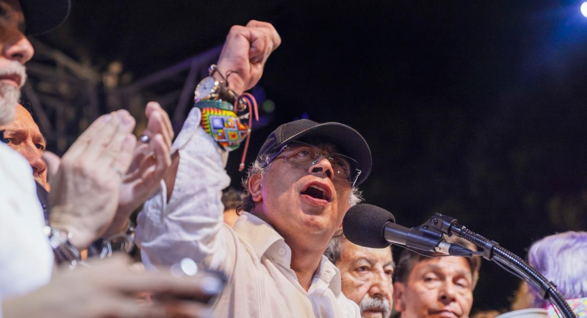 Gustavo Petro, presidente de Colombia. Foto: Facebook @gustavopetrourrego