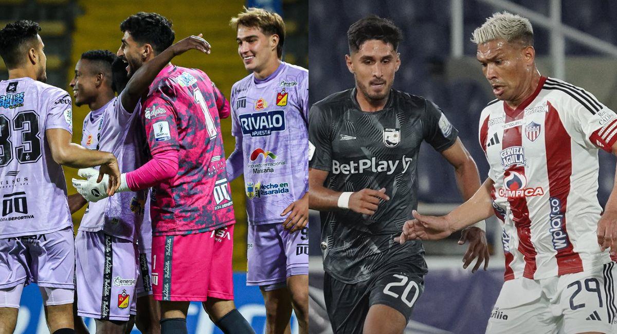 La Copa BetPlay comenzó a dar grandes sorpresas en los octavos de final. Foto: Twitter @JuniorClubSA / @DeporPereiraFC