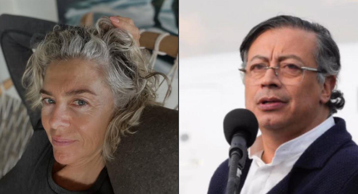 Gustavo Petro y Margarita Rosa de Francisco en su cuenta de Instagram. Foto: Instagram @gustavopetrourrego @margaritarosa.defrancisco