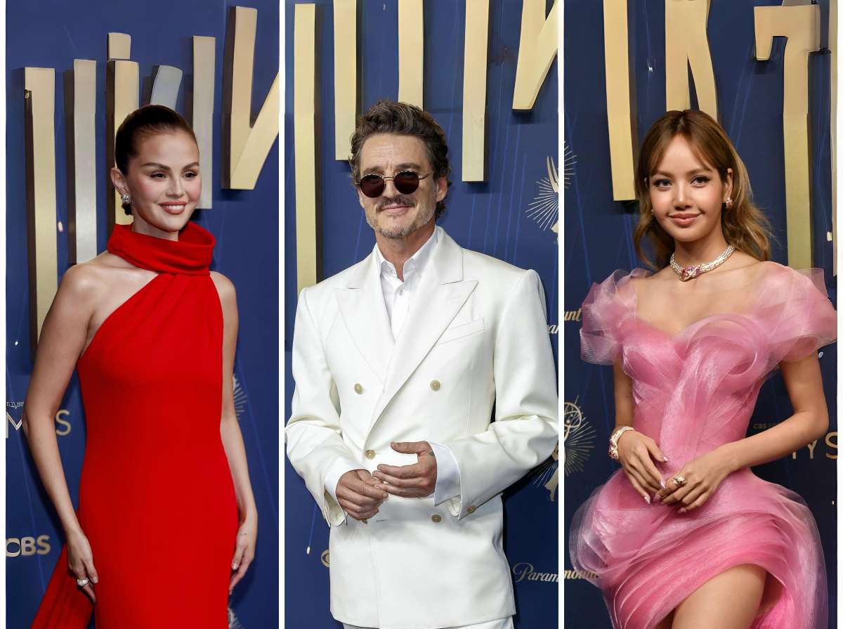Emmy 2025, alfombra roja, moda, mejor y peor vestidos, Selena Gomez, Pedro Pascal, Lisa Manobal, Blackpink