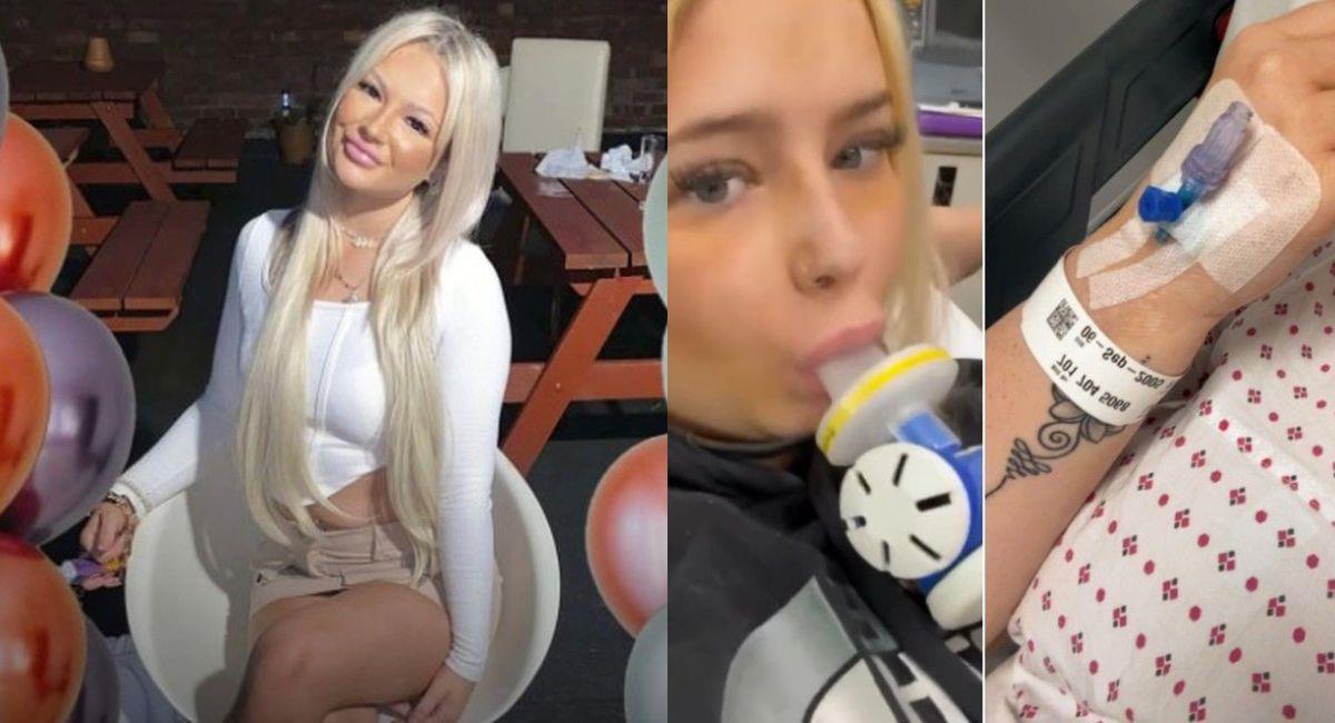 Gas de la risa: los peligros mortales detrás de la moda viral. Foto: Instagram Amy Louise Leonard