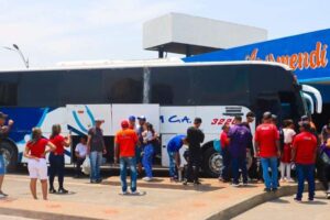 Ils estiment déplacer 75 000 passagers via le terminal de Puerto La Cruz