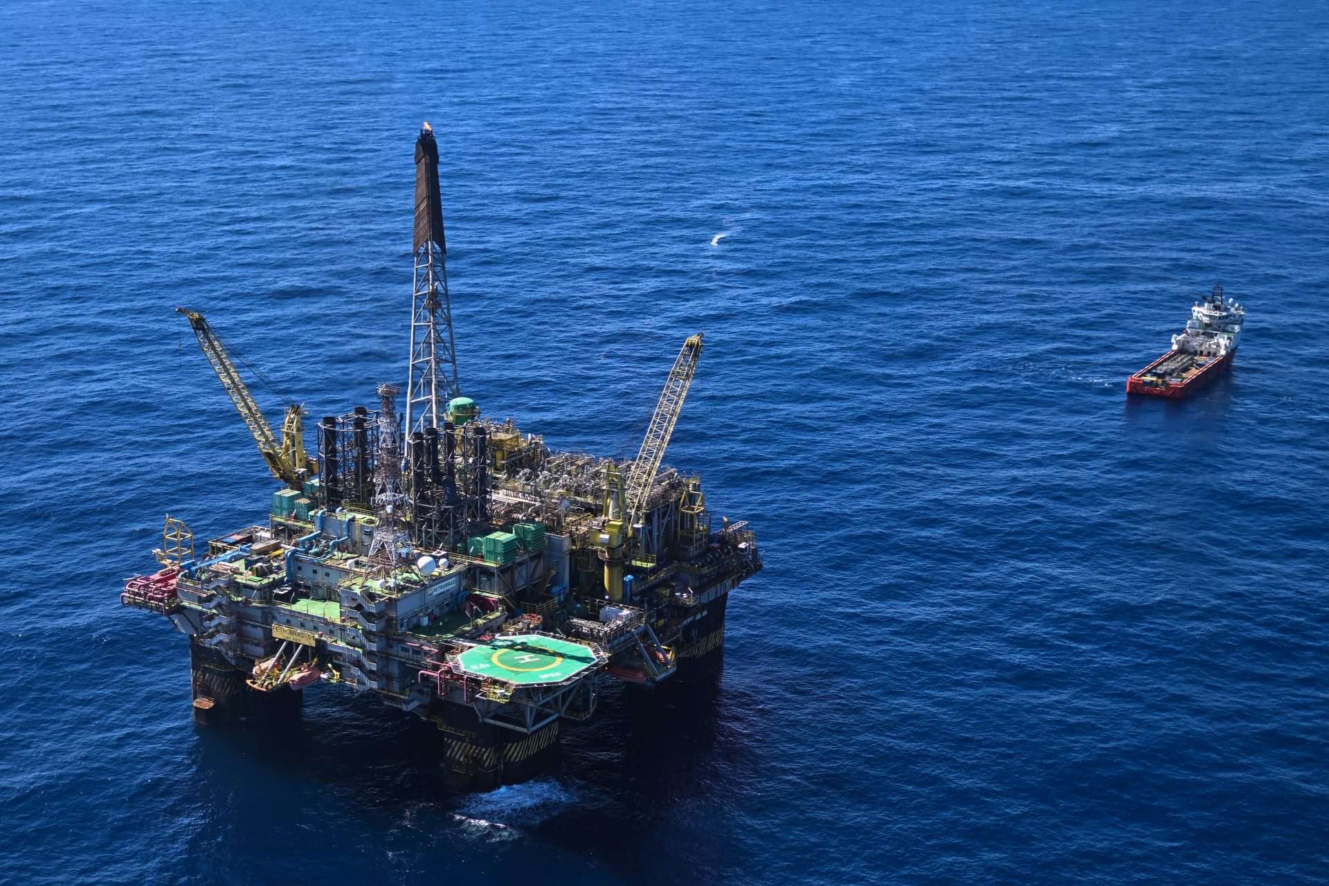 La production de Petrobras a bondi de 17%