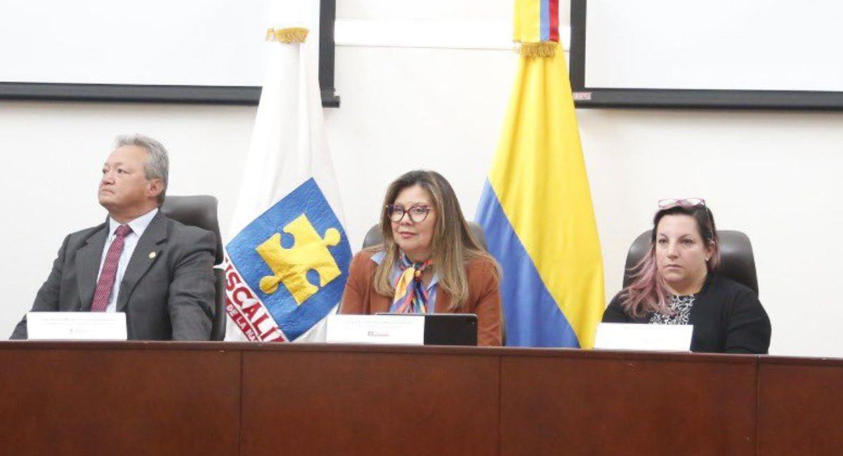 La fiscal Luz Adriana Camargo sucedió a Francisco Barbosa. Foto: Twitter @FiscaliaCol