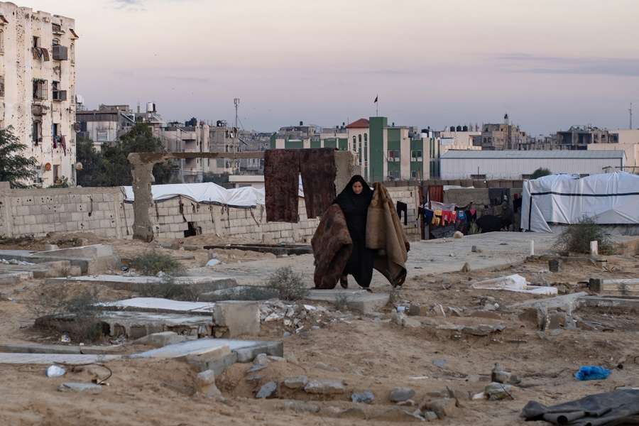 ONU : Des milliers de personnes déplacées à Gaza font face à un troisième hiver sans abri