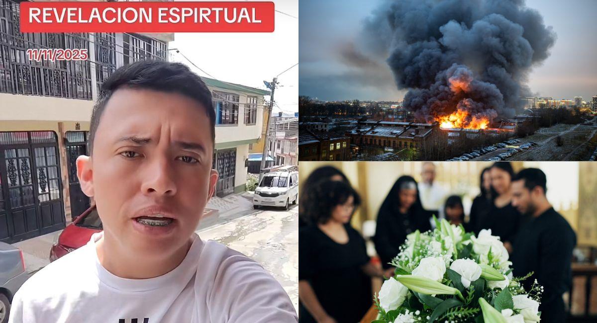 Predicciones de vidente colombiano generan preocupación: habló sobre la muerte de un artista y una explosión. Foto: TikTok
