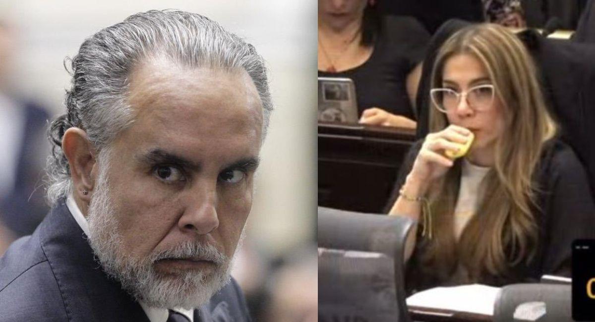 Nuevos ataque político entre el ministro Benedetti y la congresista Juvinao. Foto: Twitter @HELIODOPTERO - @ojocolombia2026