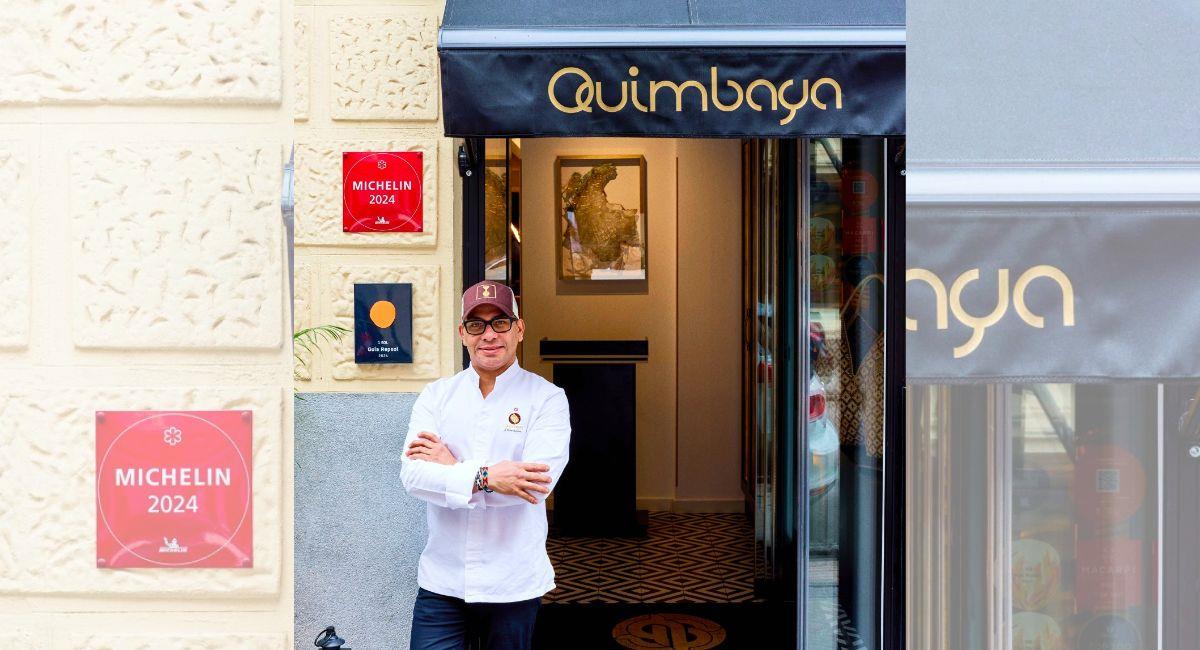 El chef Edwin Rodríguez brilla con estrella Michelin en Madrid. Foto: Instagram @edwinrodriguez_chef