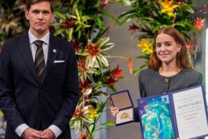 Machado dédie le prix Nobel de la paix à tous les Vénézuéliens et aux dirigeants qui l&rsquo;ont soutenue
