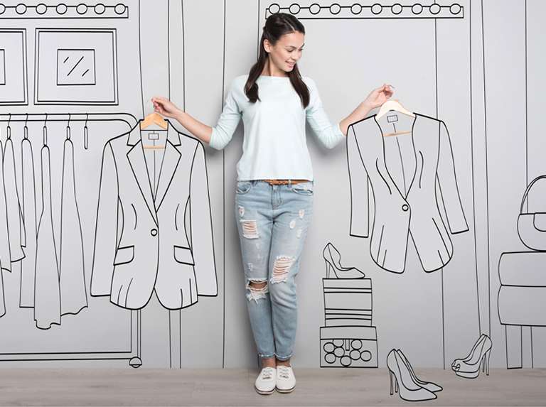 Adieu aux vêtements usés