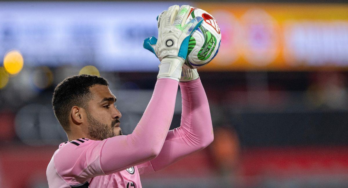 El guajiro hizo parte de la reciente gira de la Selección Colombia, atajando en el partido ante Nueva Zelanda. Foto: EFE