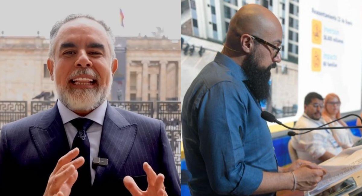 Armando Benedetti anuncia demanda penal contra director de la UNGRD. Foto: Instagram Armando Benedetti/ Carlos Carrillo