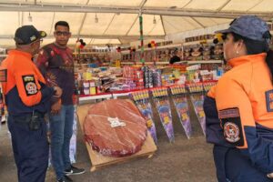 Ils activent une campagne de prévention pour l&rsquo;utilisation de feux d&rsquo;artifice dans la municipalité de Sucre