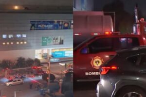 La fumée dans le centre commercial de Bogotá a semé la panique. Que sait-on de la personne concernée ?