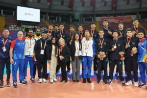 Le volleyball masculin a remporté l&rsquo;argent au JJBB