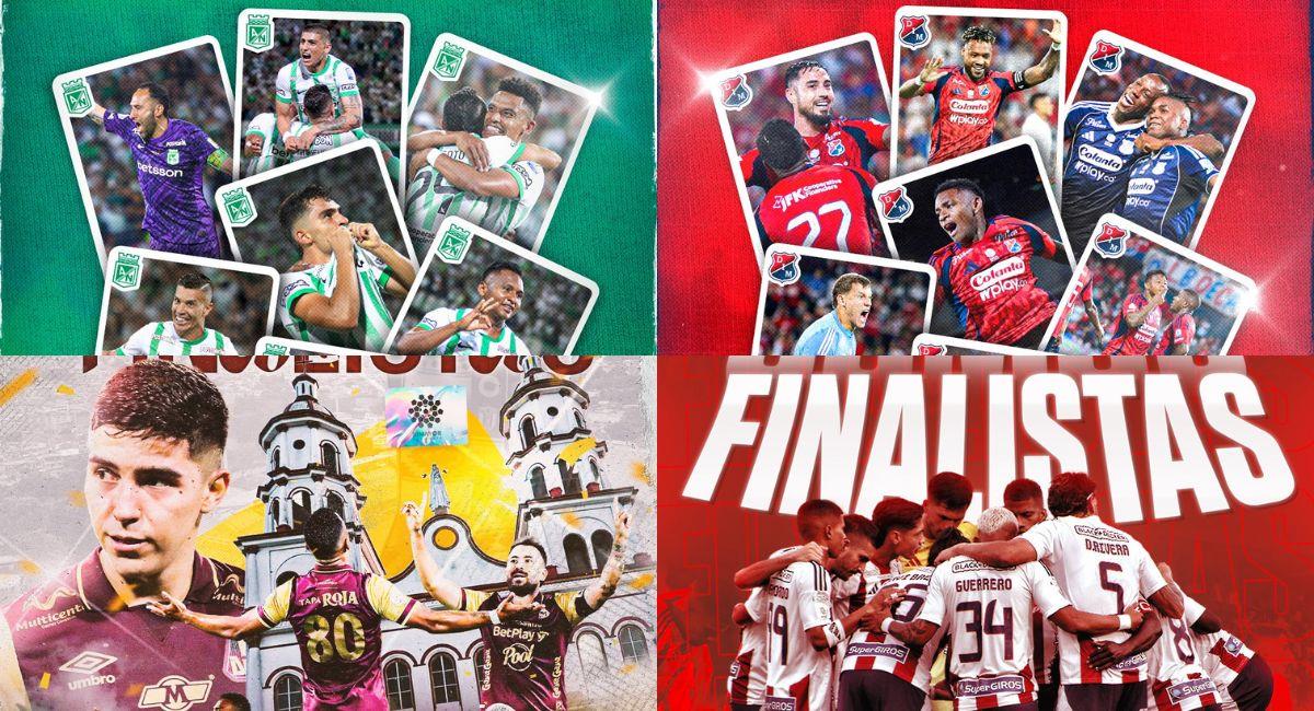 Fechas y horas para las finales en el fútbol colombiano. Foto: Twitter @JuniorClubSA / @Dimayor
