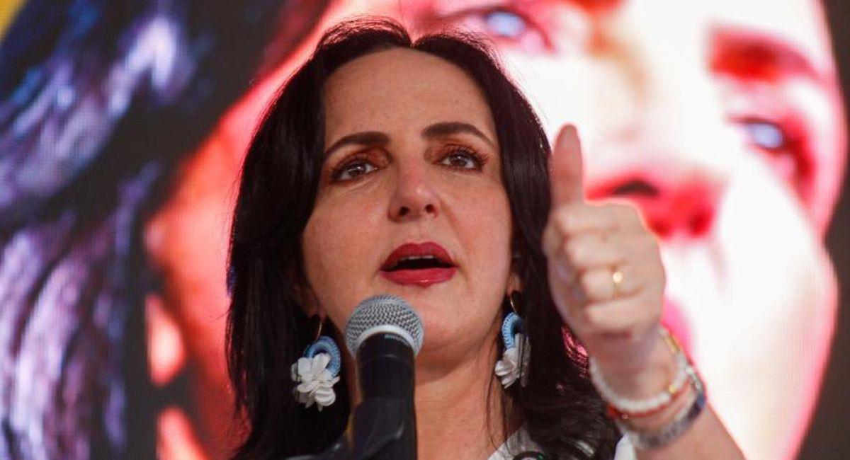 María Fernanda Cabal pidió publicar encuesta. Foto: Twitter @MariaFdaCabal