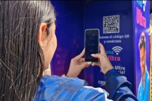 Points Internet activés sur la Plaza de La Candelaria et La Pastora