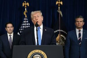Trump souligne que Rubio s&rsquo;entretient avec Delcy Rodríguez au Venezuela