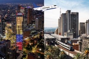 Bogotá et Medellín figurent parmi les 10 destinations avec le plus de vols entre elles, selon le rapport Air Travel Statistics 2025