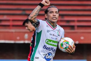 Dayro Moreno a marqué deux buts avec Once Caldas et est à « un cheveu » d&rsquo;être leur meilleur buteur