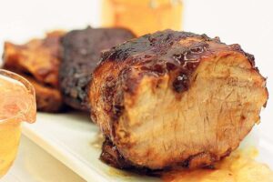 Longe de porc à la délicatesse de goyave