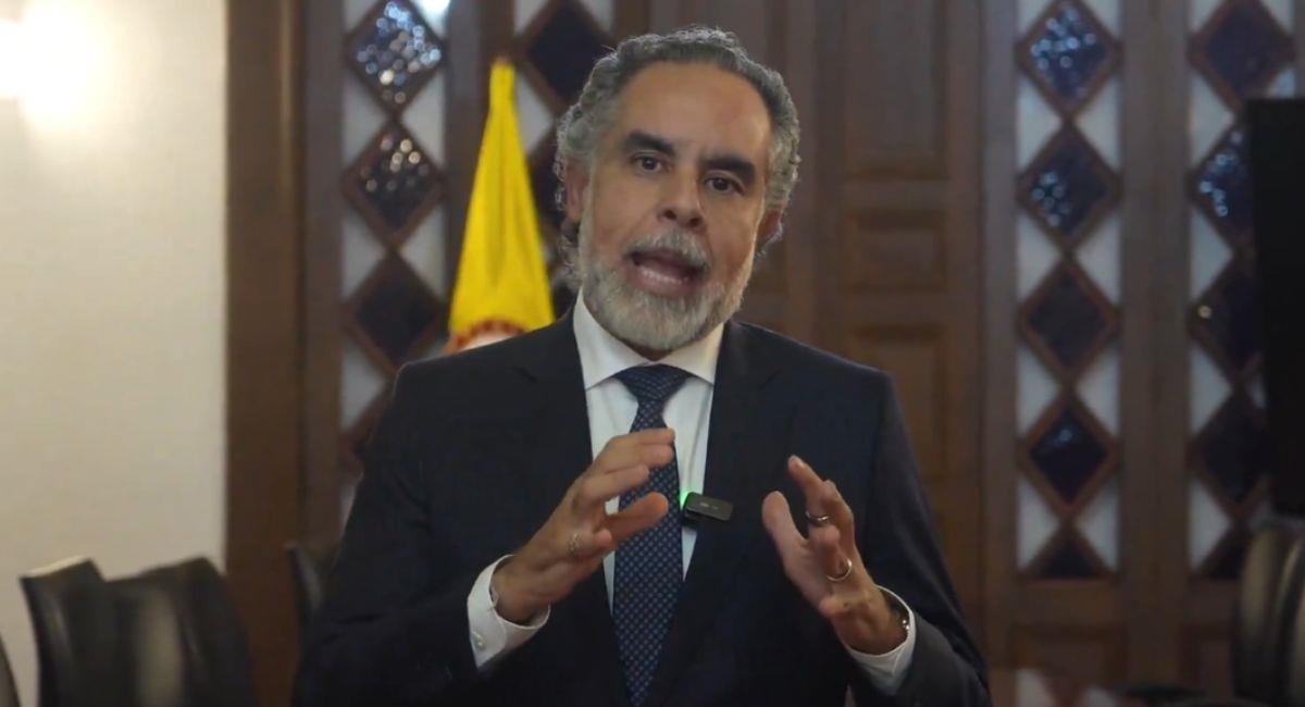Armando Benedetti es el ministro del Interior del gobierno colombiano. Foto: Twitter @AABenedetti