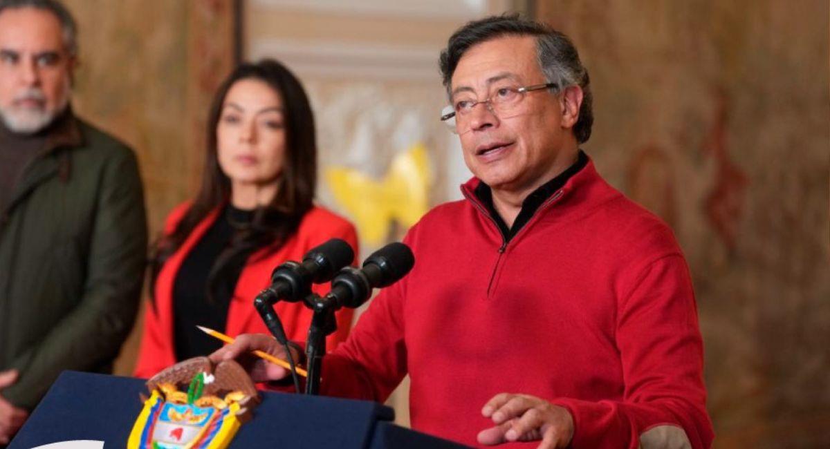 Gustavo Petro no pierde la esperanza de un proceso de paz con el ELN. Foto: Twitter @infopresidencia