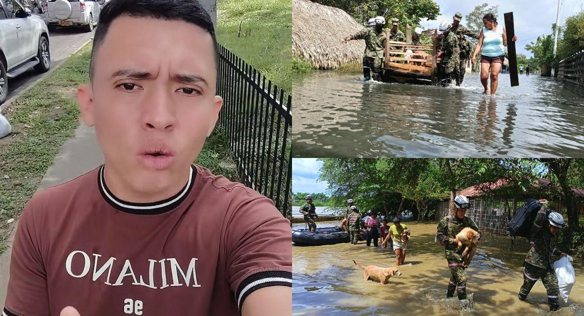 Vidente asegura que el frente frío trae señales fuertes para Colombia. Foto: TikTok / X Ejército Nacional