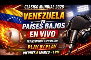 IVC LIVE FREE : comment suivre le Venezuela contre les Pays-Bas par Beisbol Play TV et ByM Sports Online