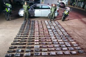 La police a saisi 200 kilos de cocaïne sur la Via del Cesar lors d&rsquo;une opération de contrôle
