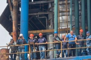 Le broyage redémarre à Central Río Turbio après 9 ans de paralysie