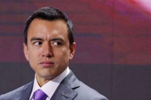 Plus de 60% des Équatoriens rejettent la gestion de Daniel Noboa