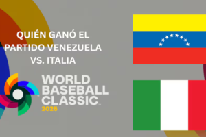 Qui a gagné le match Venezuela contre. L&rsquo;Italie pour la Classique mondiale de baseball 2026 ? Score final
