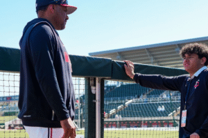 Santana et son fils partagent le camp du Minnesota