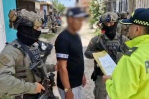 Ils capturent quatre membres de la sous-structure « Efrén Vargas »